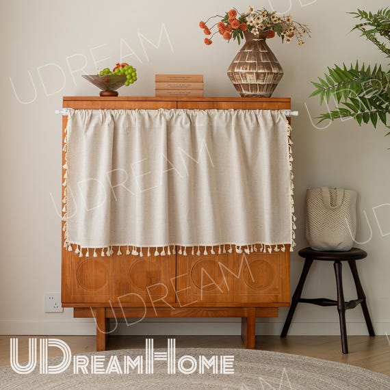 コットンリネン ファームハウス キッチンカーテン 24インチ ボーホー 素朴なボタンティアカーテン ナチュラル&ダークグレー ストライプ カラーブロッ ネイビー リネン カーテン キッチン ファームハウス カントリー用 長さ24インチ 2パネル バックタブ ポケット ライト フィルタリング シアー  ショート カフェ ティア スモール ウィンドウカーテン バスルーム 地下室 出入り口 30x24 ダークブルー インディゴ