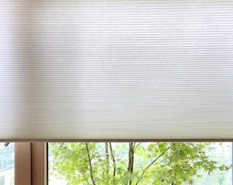 Kundenspezifische schnurlose Zellrollos für Fenster und Türen, Bottom Up Roman Shades, individuell zugeschnittene Waben-Isolier Jalousien
