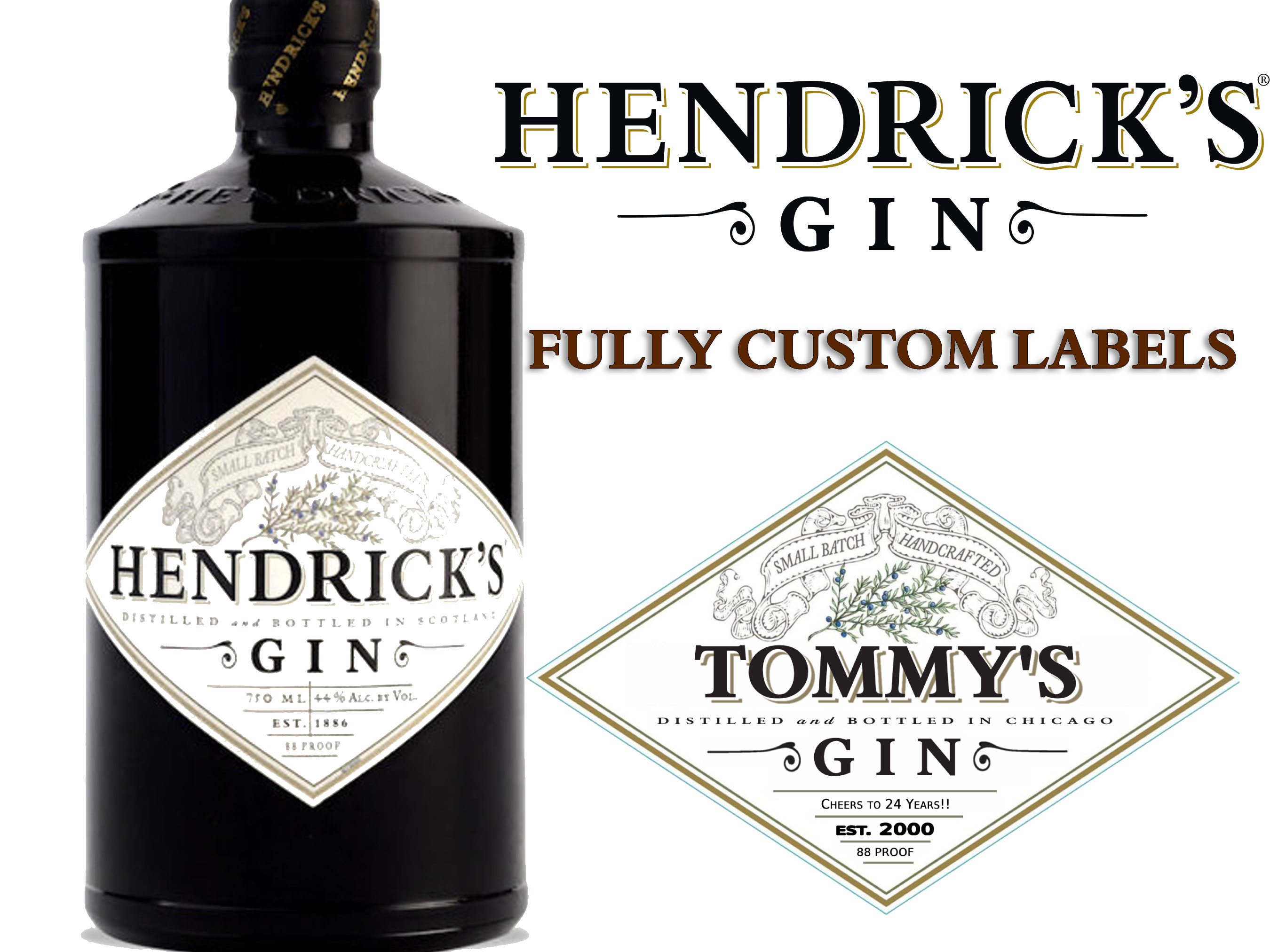 Hendrick's Scotch Gin 700ml – 1855 The Bottle Shop