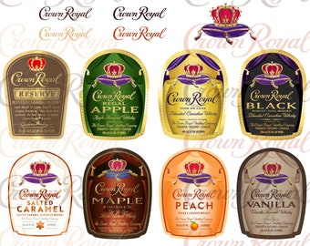 Crown Royal Label Etsy