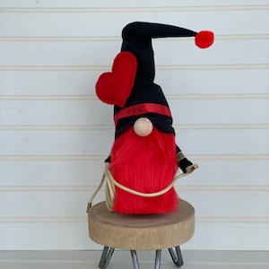 Thin Red Line Firefighter Gnome