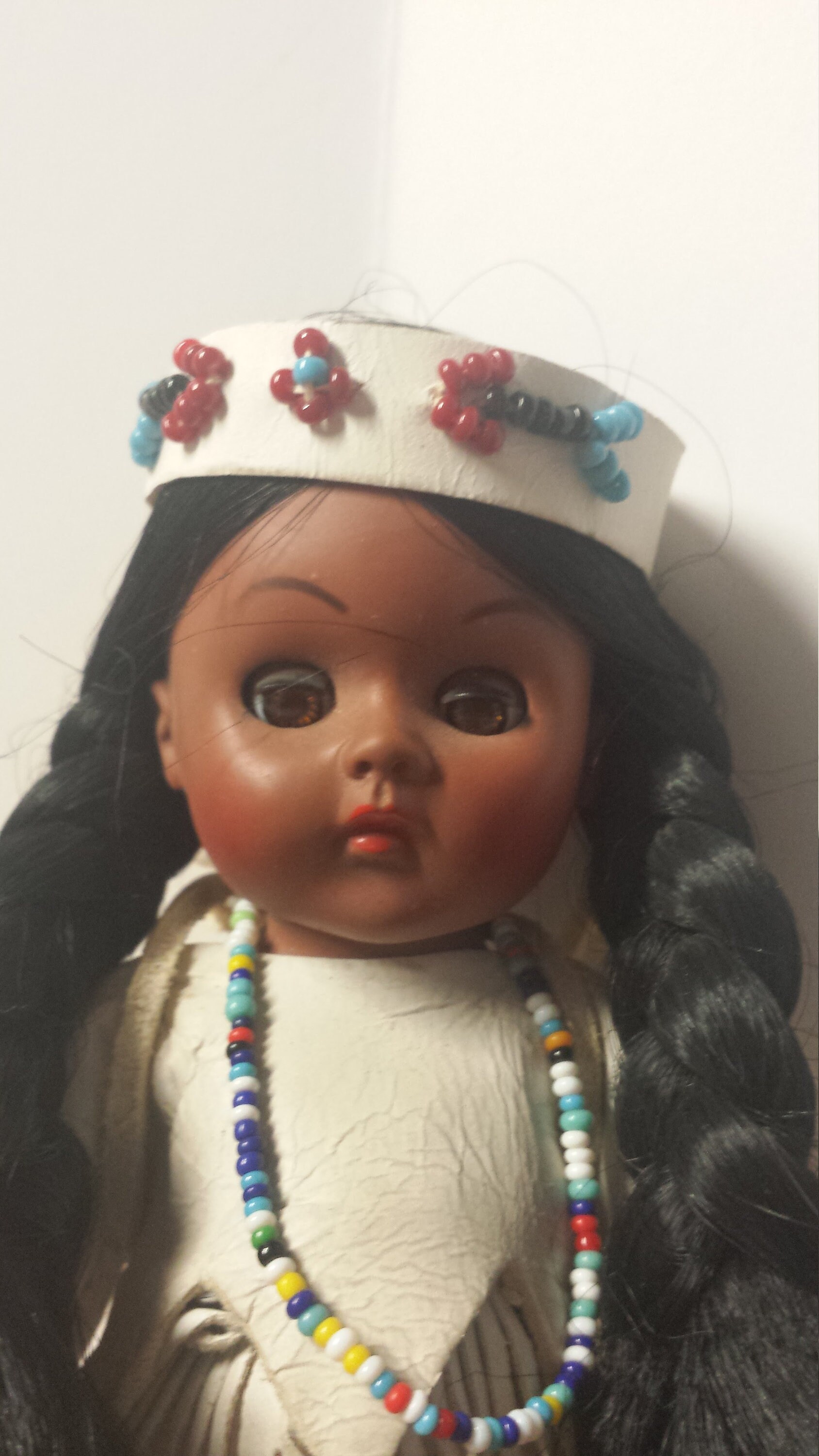 SALE Ginny 8 Indian Doll RARE 1965 Doll With Papoose All Original With Tag Native American