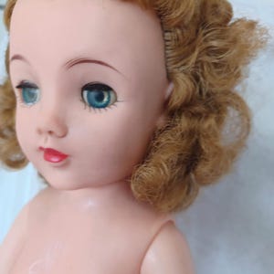 VT 20&quot; Miss Revlon Doll  to Dress/ Blonde Curls / 1950&#39;s Ideal Doll