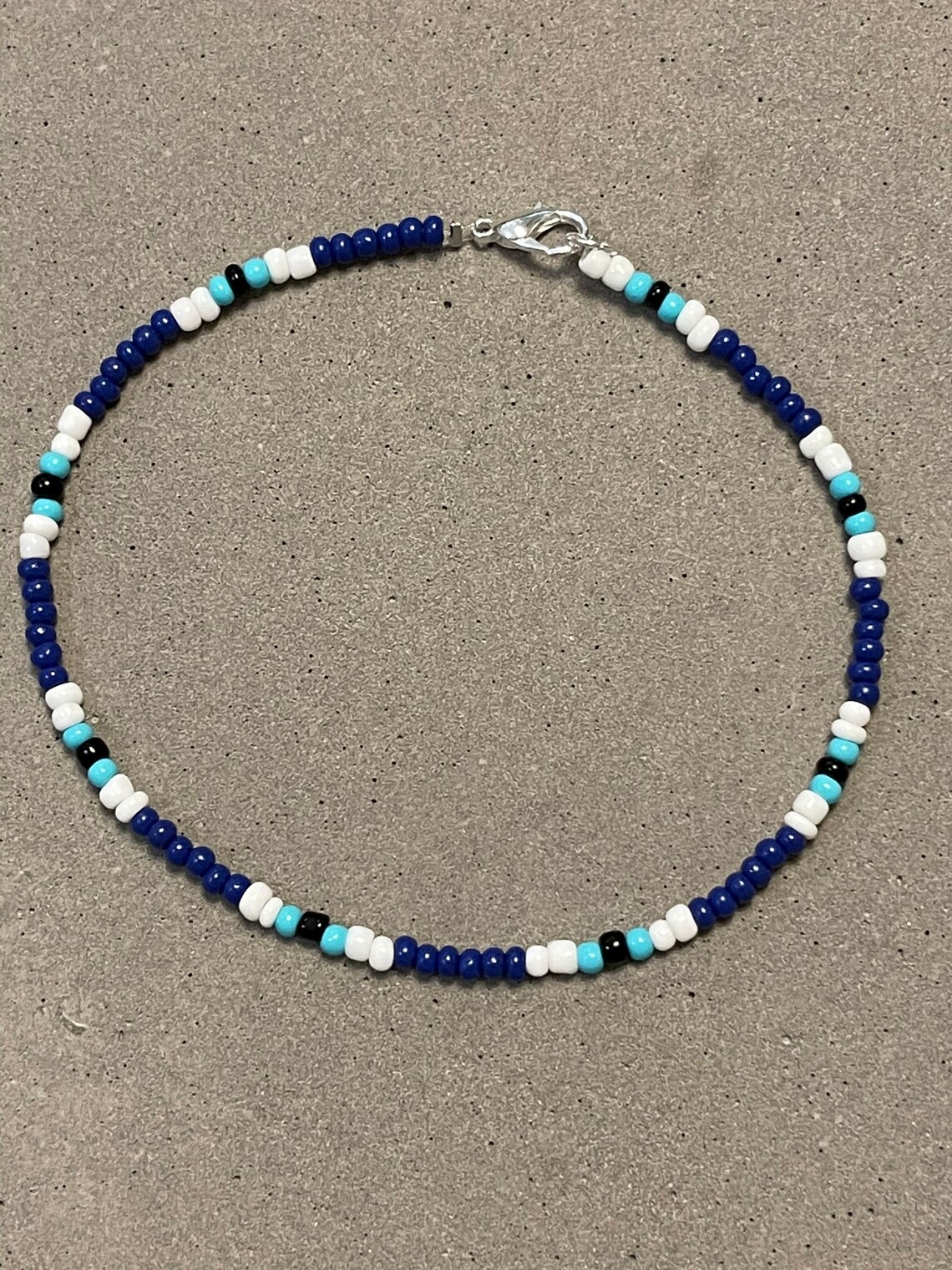 Seed bead anklet FREE POSTAGE Etsy