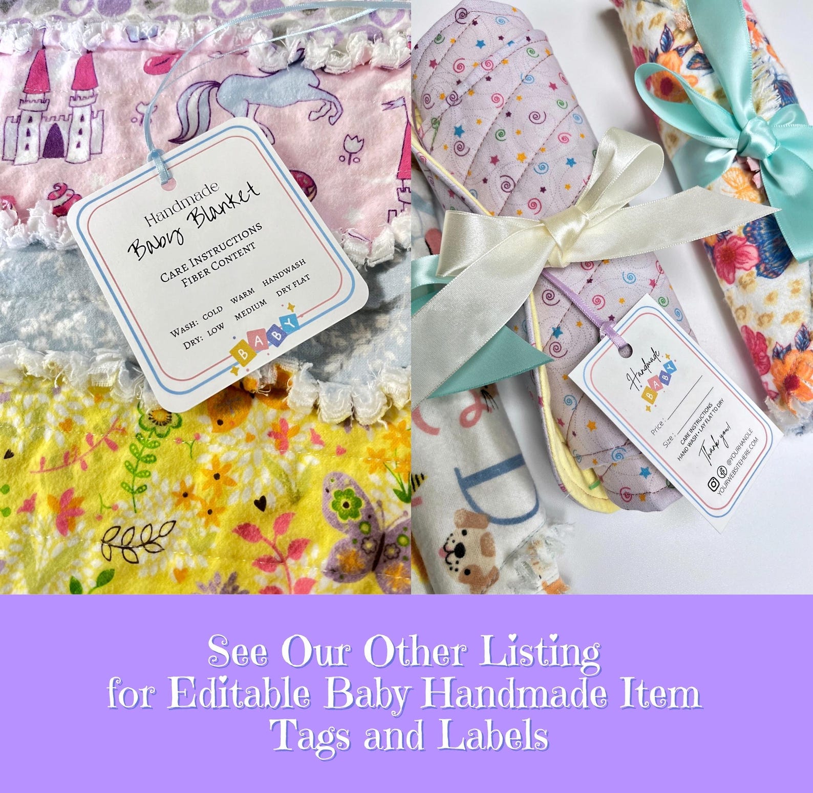 Bunnies and Baby Block Patterns 3 Fully Illustrated Tutorial Pdfs ...