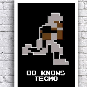 Bo knows poster - Etsy 日本