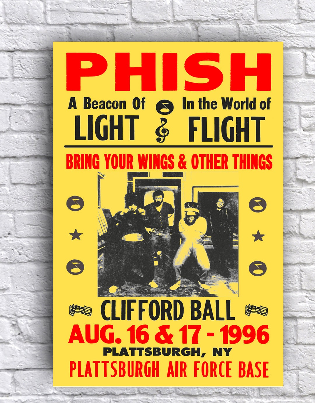 Phish 1996 Plattsburgh New York Clifford Ball 12
