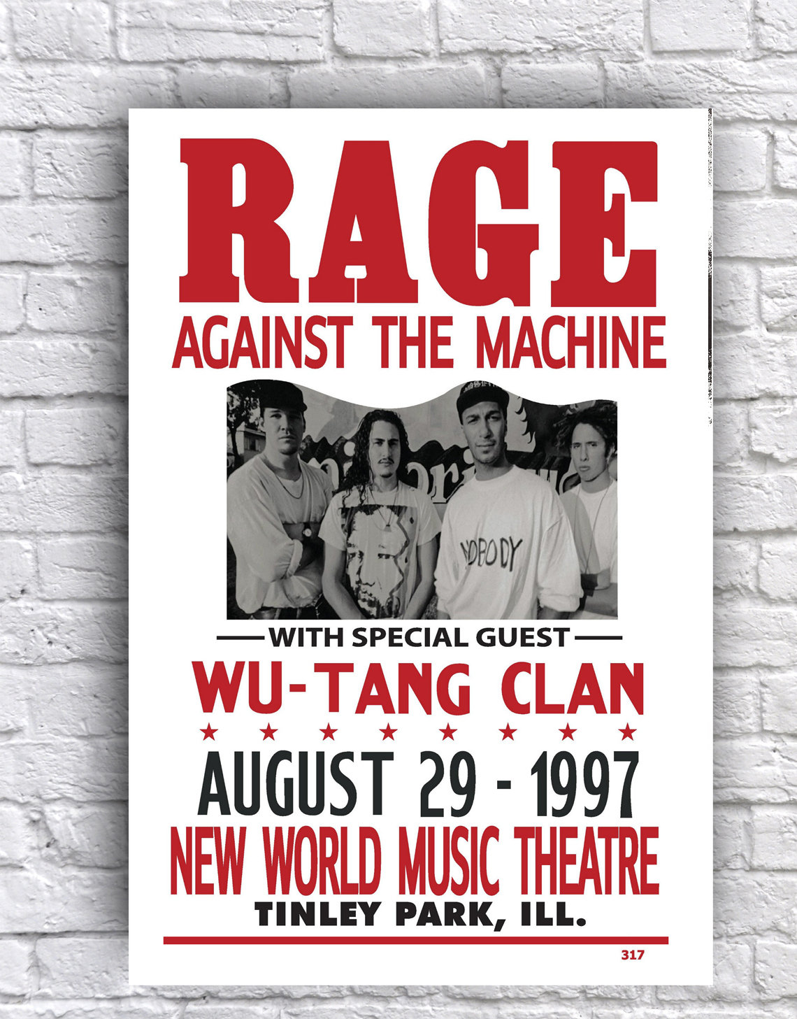 Rage against the machine poster - Etsy 日本
