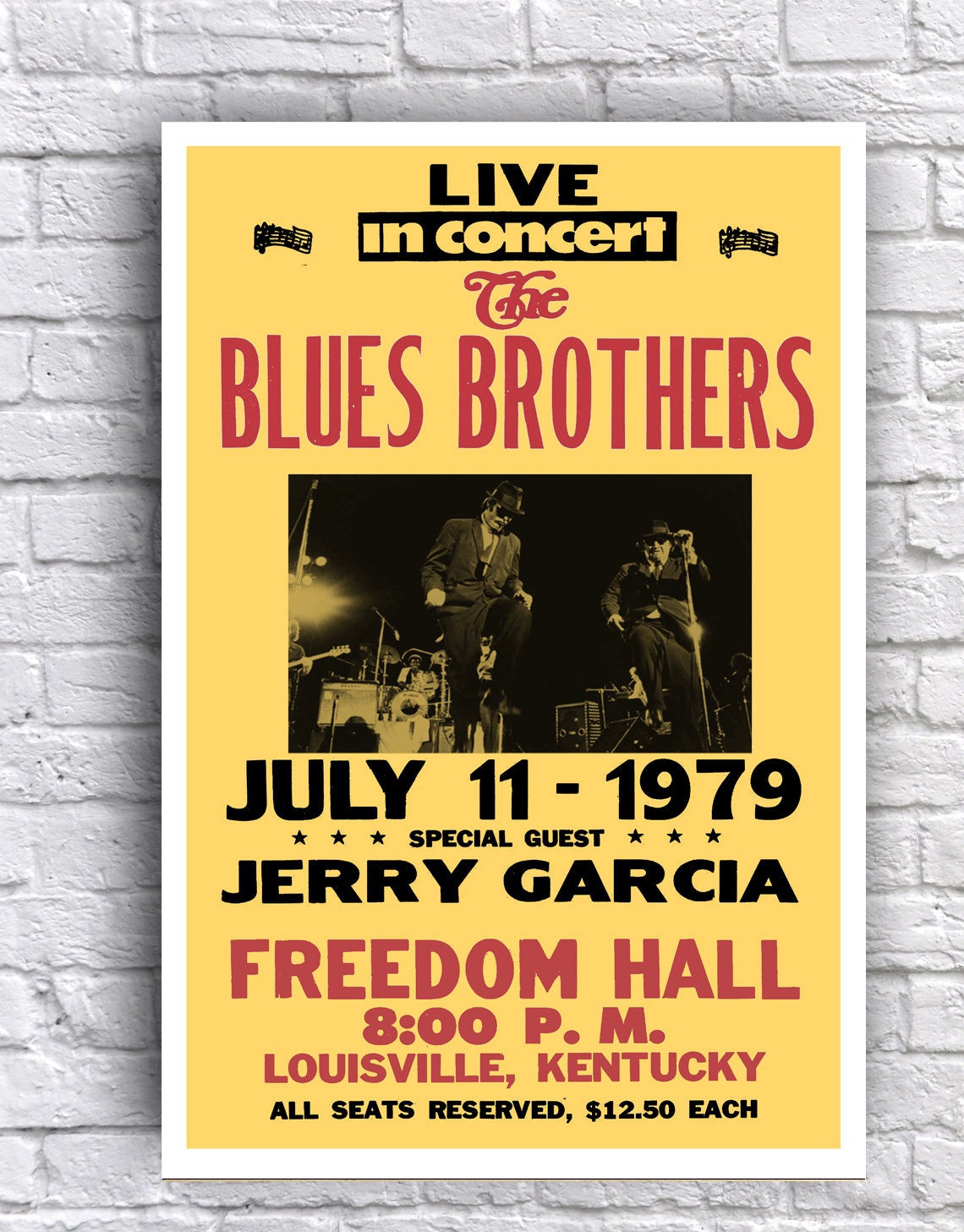 The Blues Brothers Featuring Jerry Garcia Louisville, Kentucky