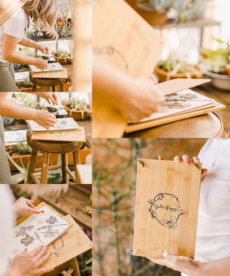 Bamboo Flower & Leaf Press 10.8 x 6.8 image 8