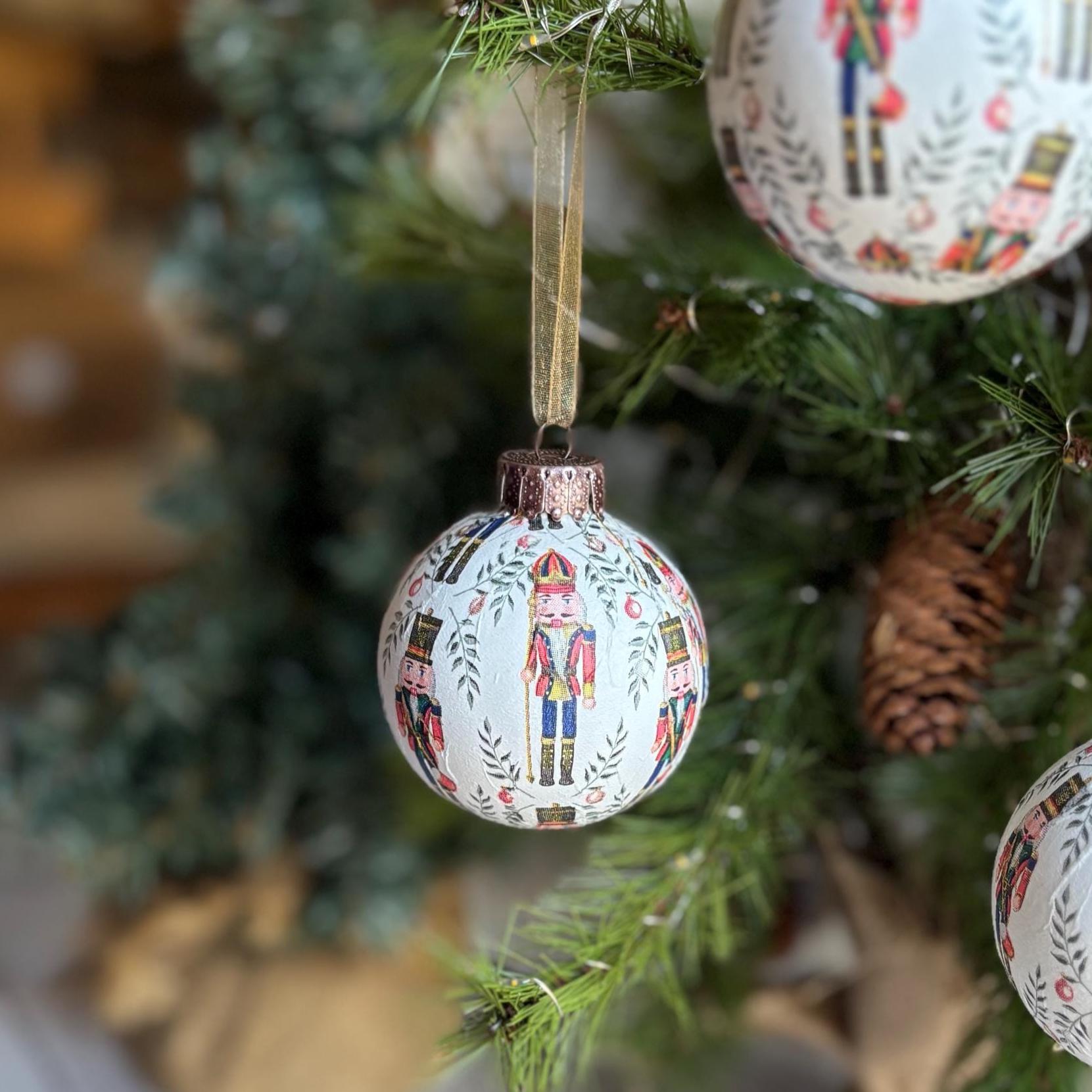 Sets of Nutcracker Christmas Ornaments Handmade, Nutcracker Ballet