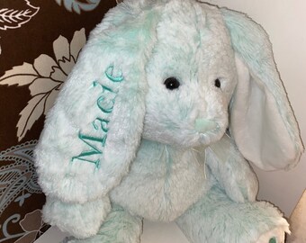 Personalized Bunny with Embroidery