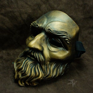 Fantasy Alchemist mask, Old man mask