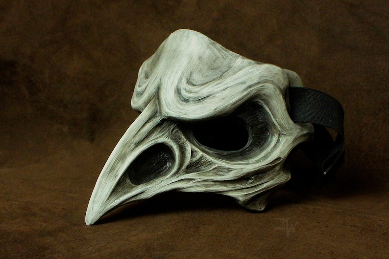 Fantasy Bird Skull Mask Half Mask Corvus / Raven / Crow - Etsy