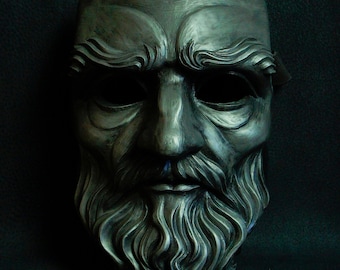 Fantasy Alchemist mask, Old man mask