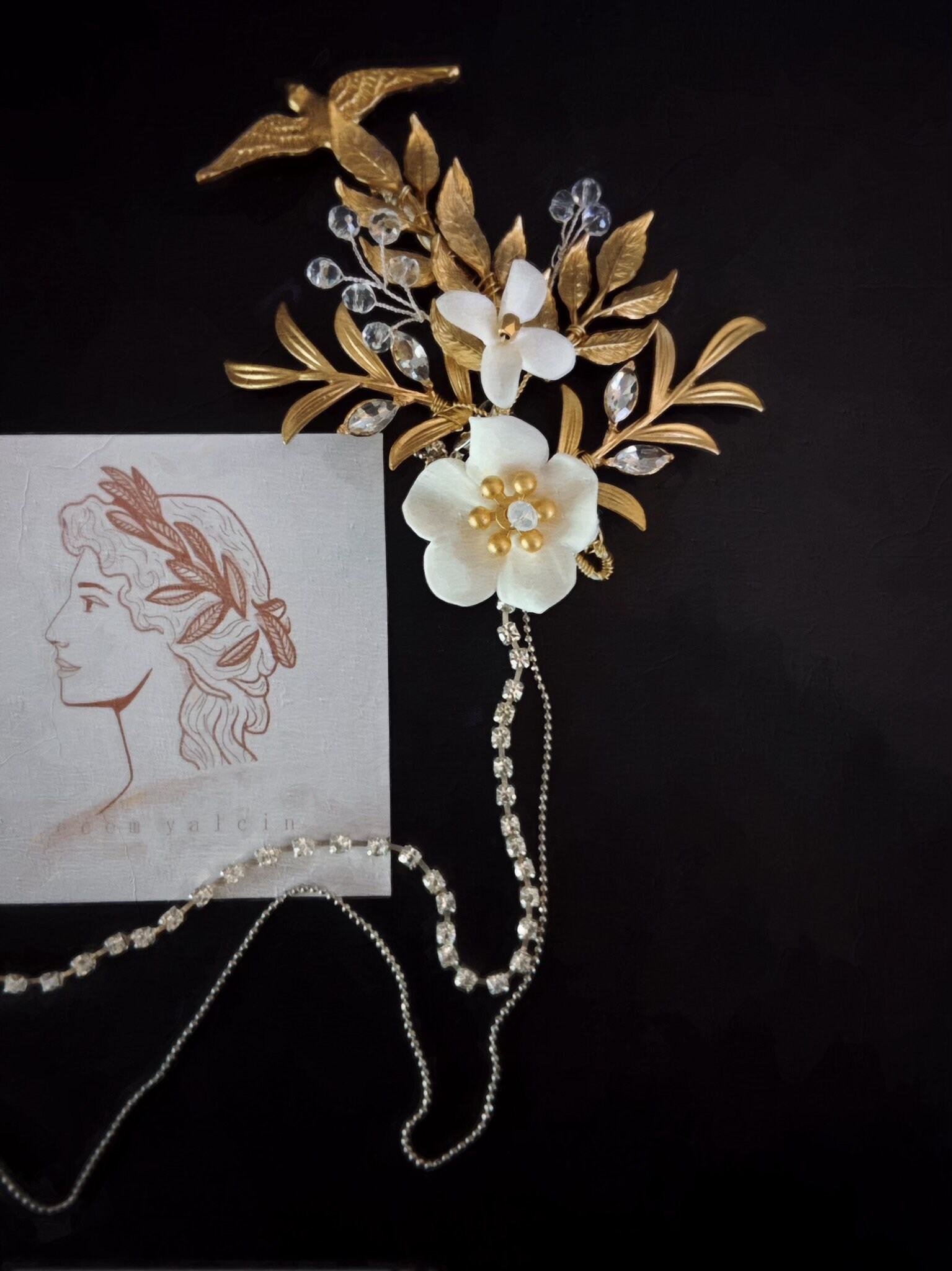 1920s headpiece wedding