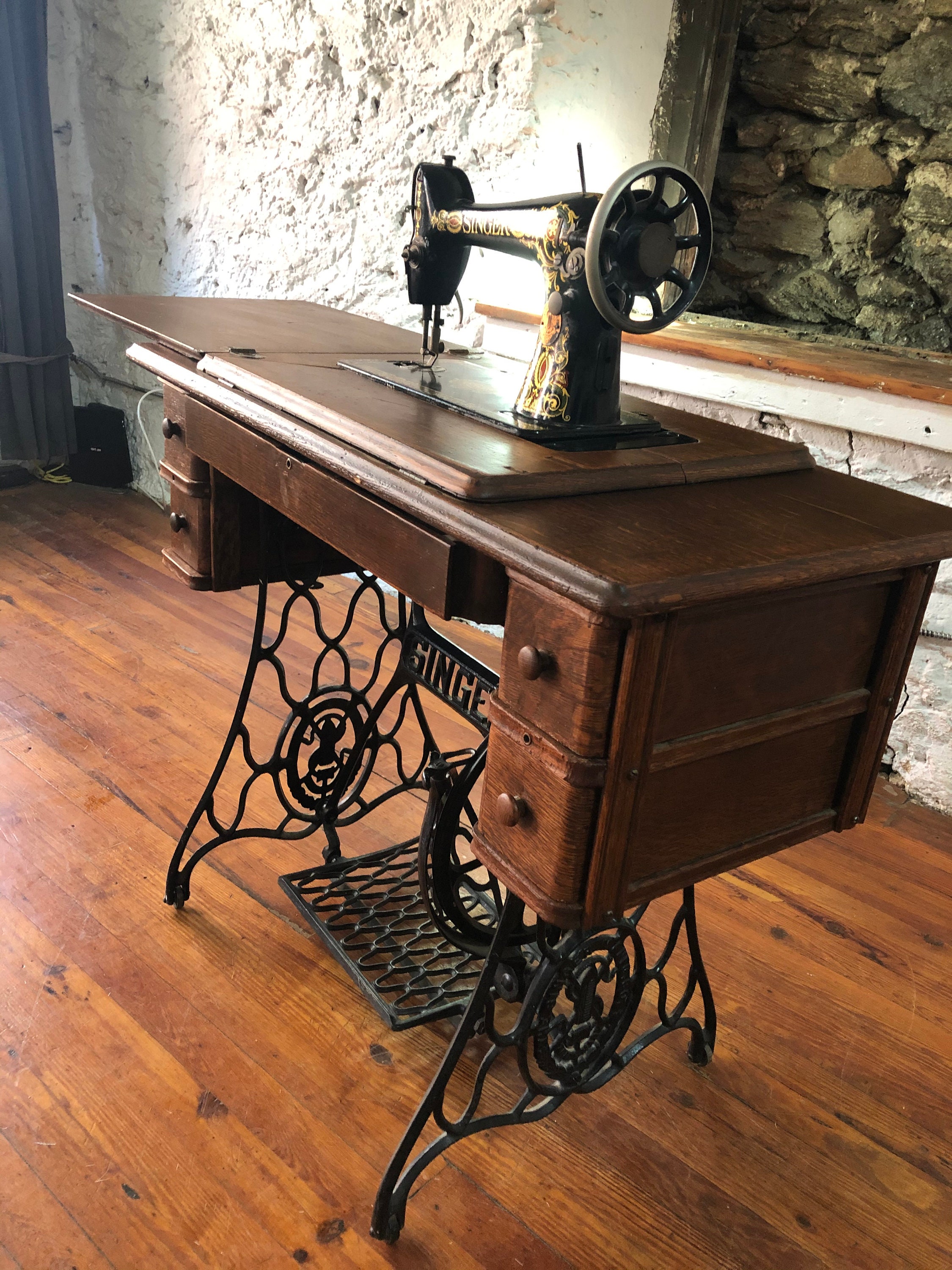 1930s Antique Singer Sewing Machine Working | Etsy