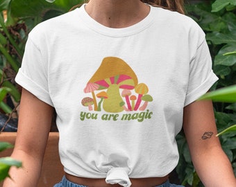 Mushroom Vintage T Shirt - You Are Magic