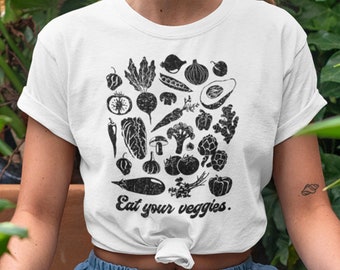 veggie shirt / vintage vegetable shirt / vegan life shirts / vegan tee shirt / vegan vibes shirt / vegetarian t-shirts / kindness shirt