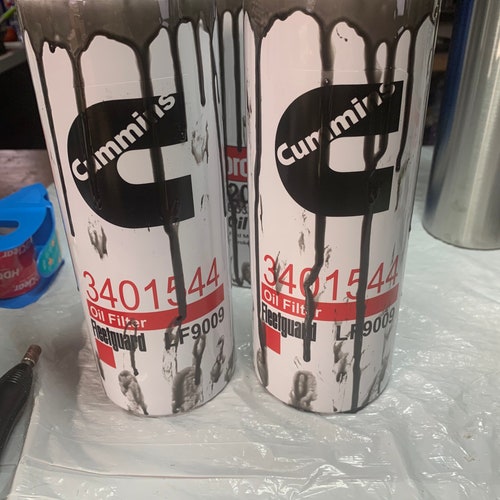 Diesel Power Oil Filter Tumbler