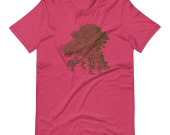 Tree Shirt - Old Gnarled Tree Tshirt - Retro Graphic Tee