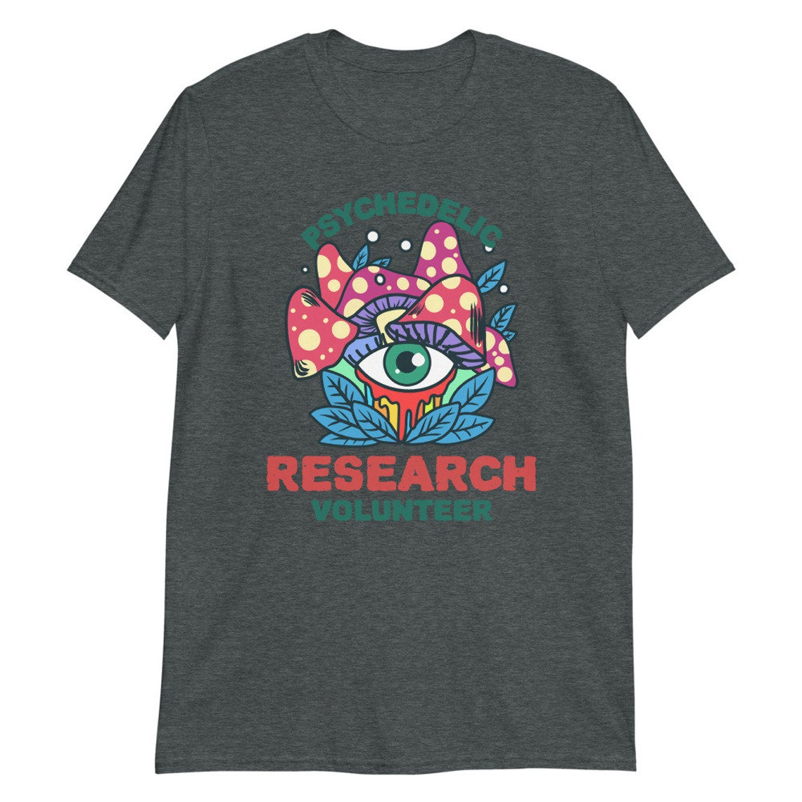 Psychedelic Trippy Doodle Men's Short Sleeve Shirt