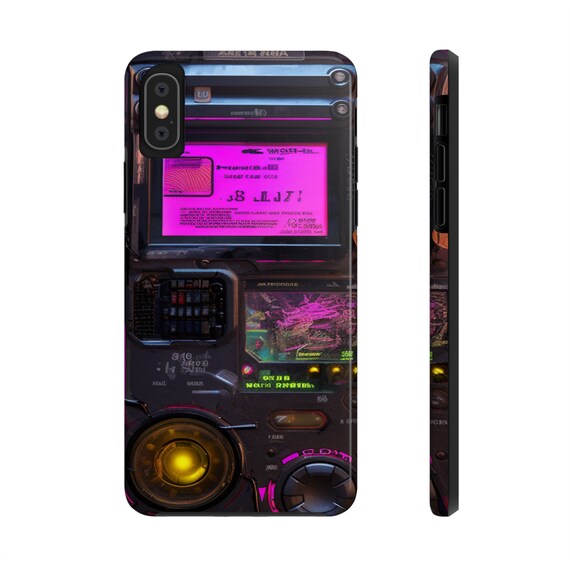 Cyberpunk Phone Case Techno iPhone Case Gadget Walkman Tough