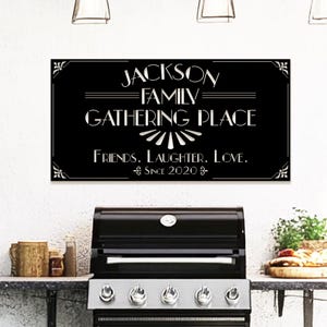 Enseigne métallique personnalisée pour piscine d'arrière-cour, enseigne pour bar et gril Art mural extérieur personnalisé pour bord de piscine, patio ou terrasse | Fabriqué aux États-Unis