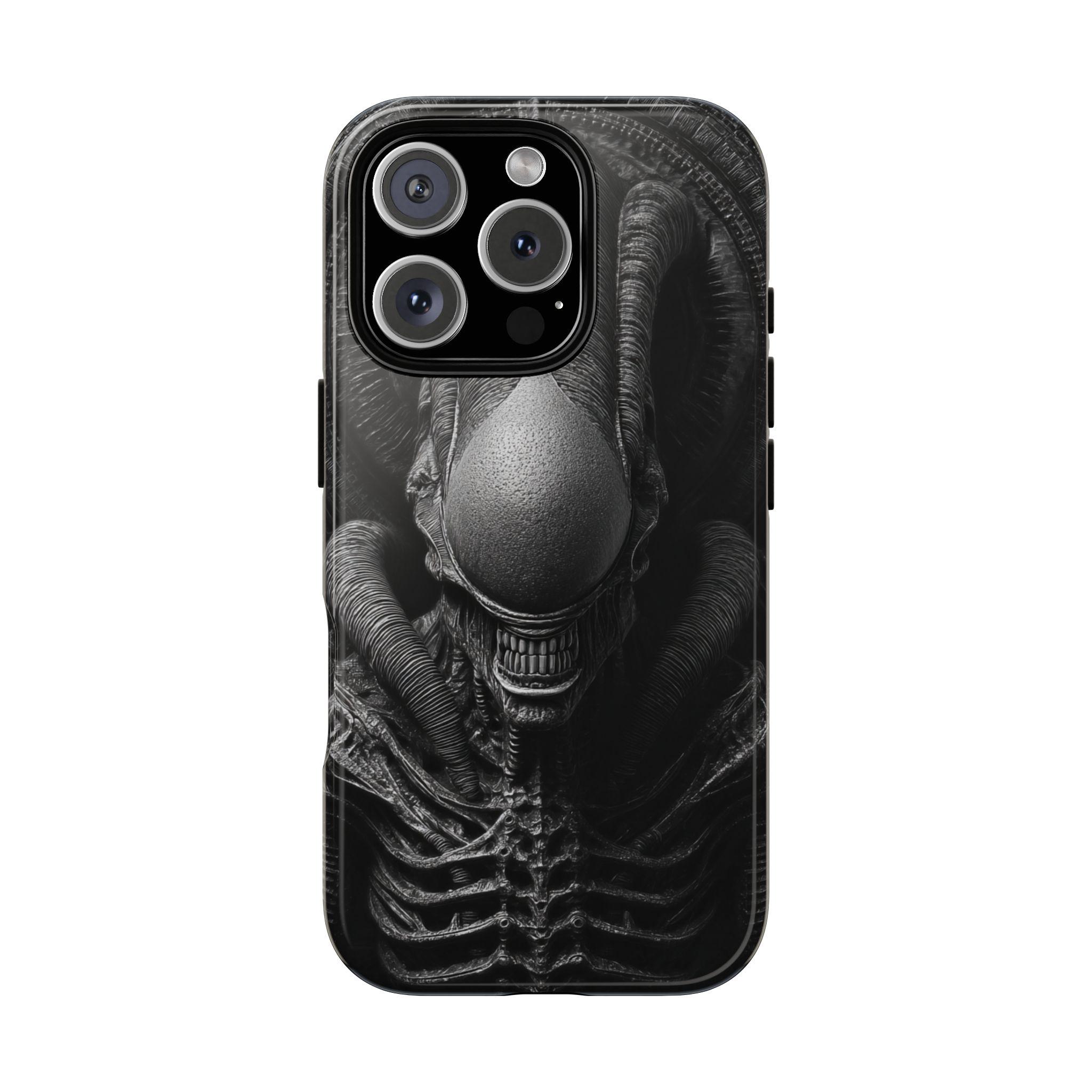 HYDROGEN スカルデザイン iPhoneケース iPhone SE ケース 手帳型 カバー SE2 / SE3 髑髏 スカル ドクロ グレー