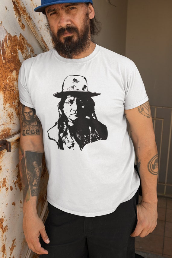 Chief Sitting Bull Warrior Native American Shirt Chief Sitting Bull Warrior Native American Shirt