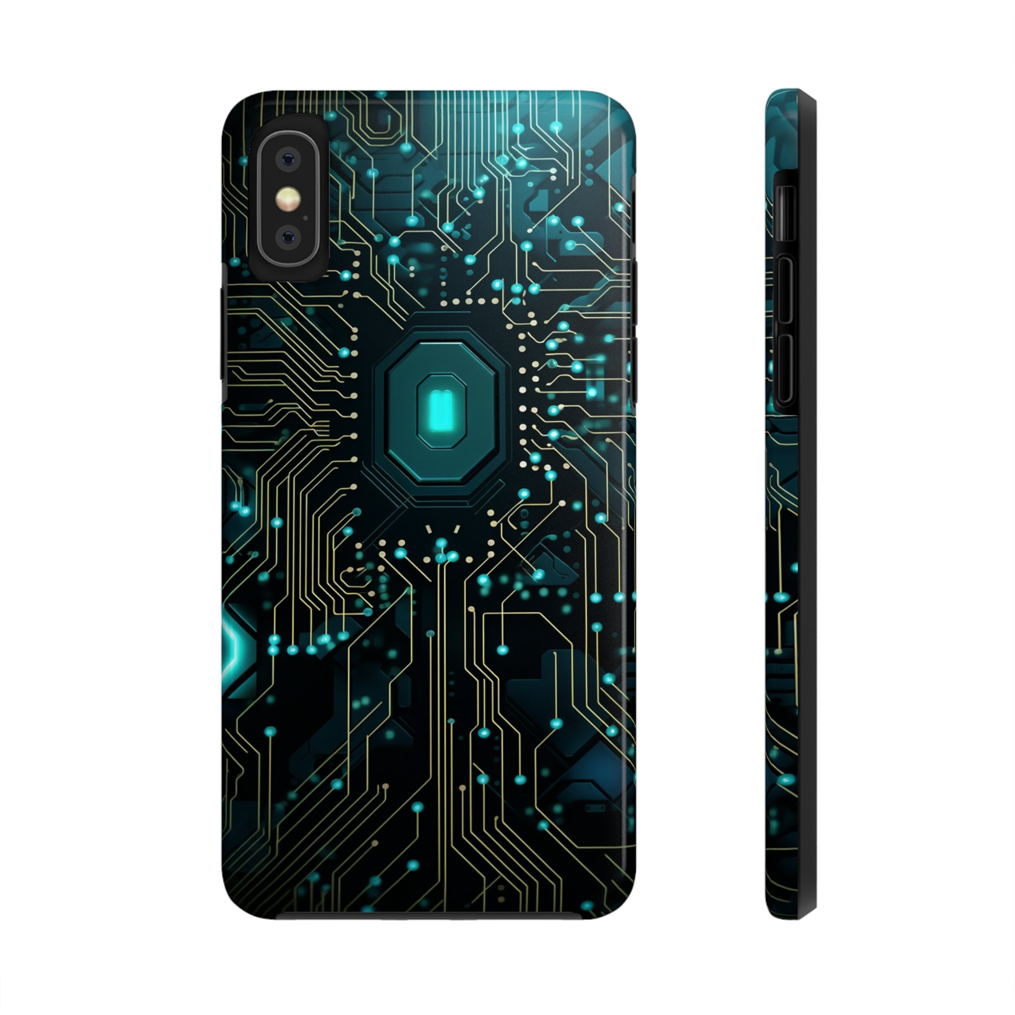 iPhone CP Print Case LV Triple Black – Glitch Techs