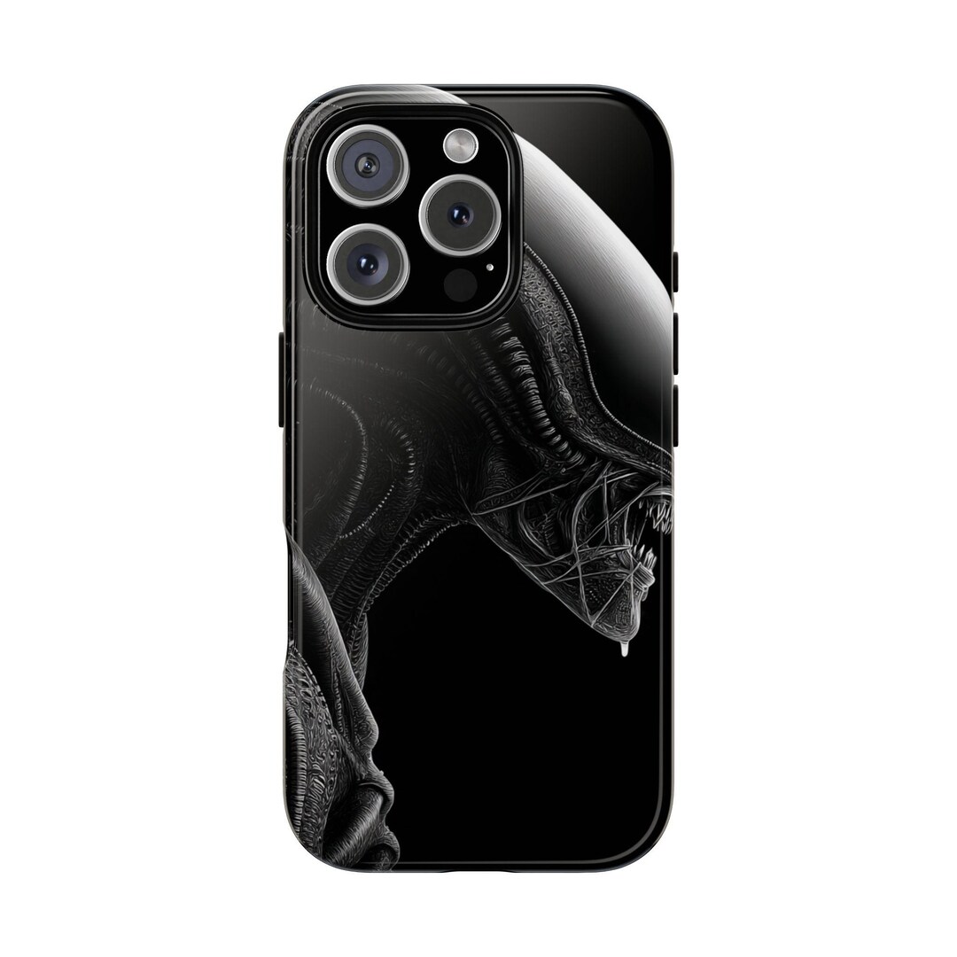 Alien Xenomorph Halloween HR Giger Inspired Phone Case | Sci-fi Horror ...