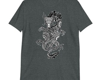 Dragon T-shirt, Dragon Print T-shirt, Art Dragon Tee