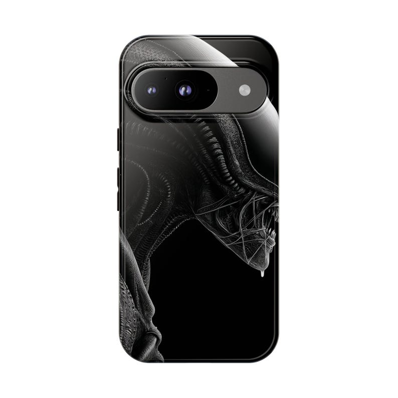Alien Xenomorph Halloween HR Giger Inspired Phone Case | Sci-fi Horror ...