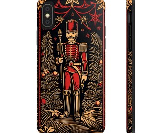 Vintage Christmas Phone Case for iPhone 15 14 13 12 11 Pro Max Case iPhone 14 Plus iPhone XS Max iPhone XR iPhone 7 8 14 15 Plus SE iPhone