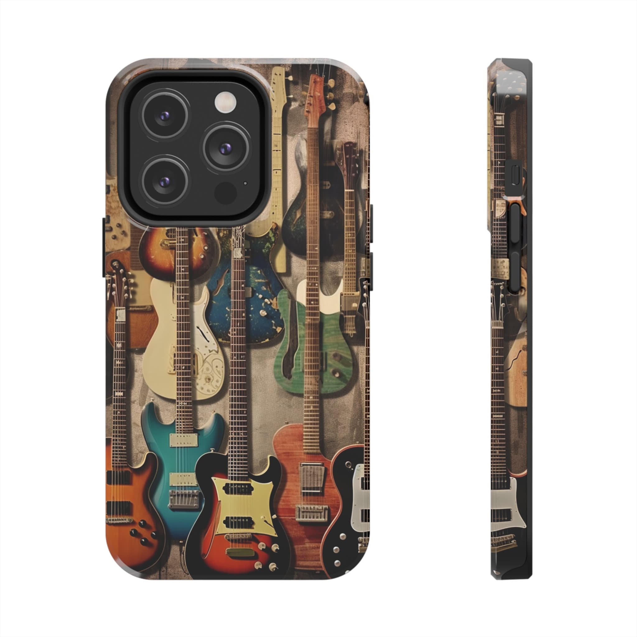 Classic Electric Guitar Phone Case, Rock and Roll iPhone Case