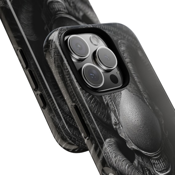Alien Xenomorph HR Giger Inspired Phone Case | Sci-fi Horror