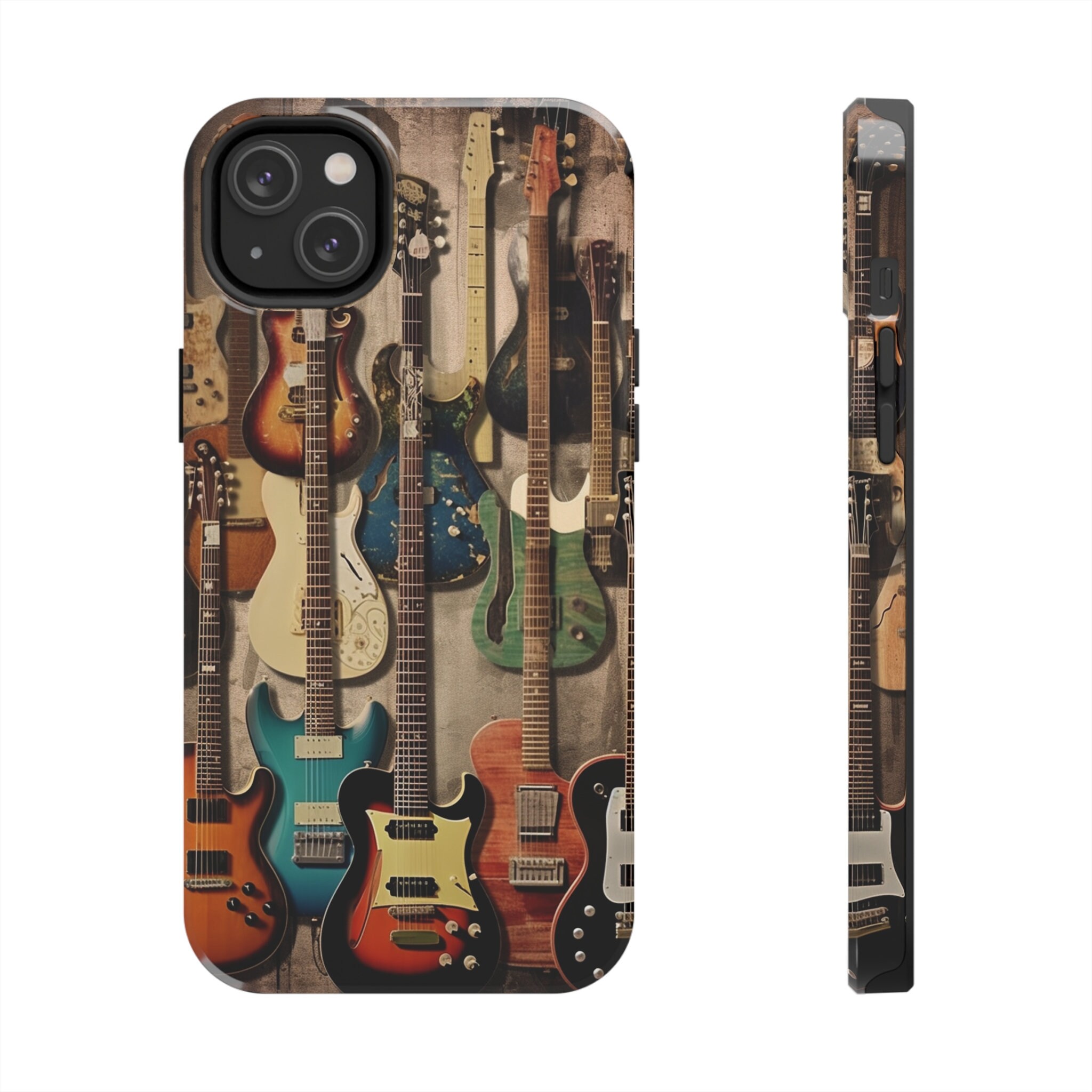 Classic Electric Guitar Phone Case, Rock and Roll iPhone Case