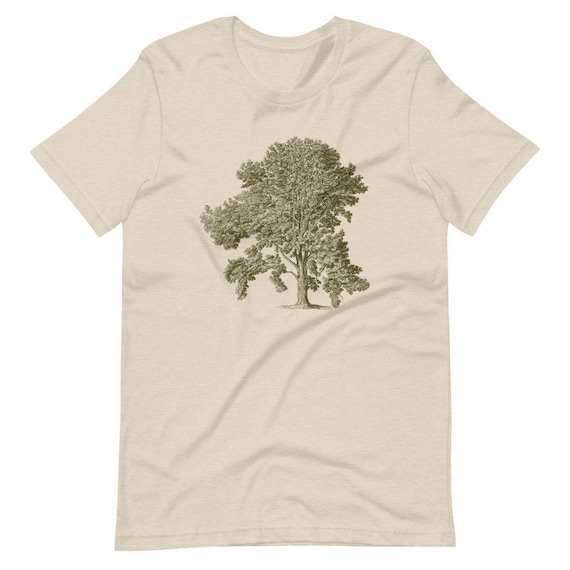 Tree Shirt - Old Gnarled Tree Tshirt - Retro Graphic Tee - Tree of