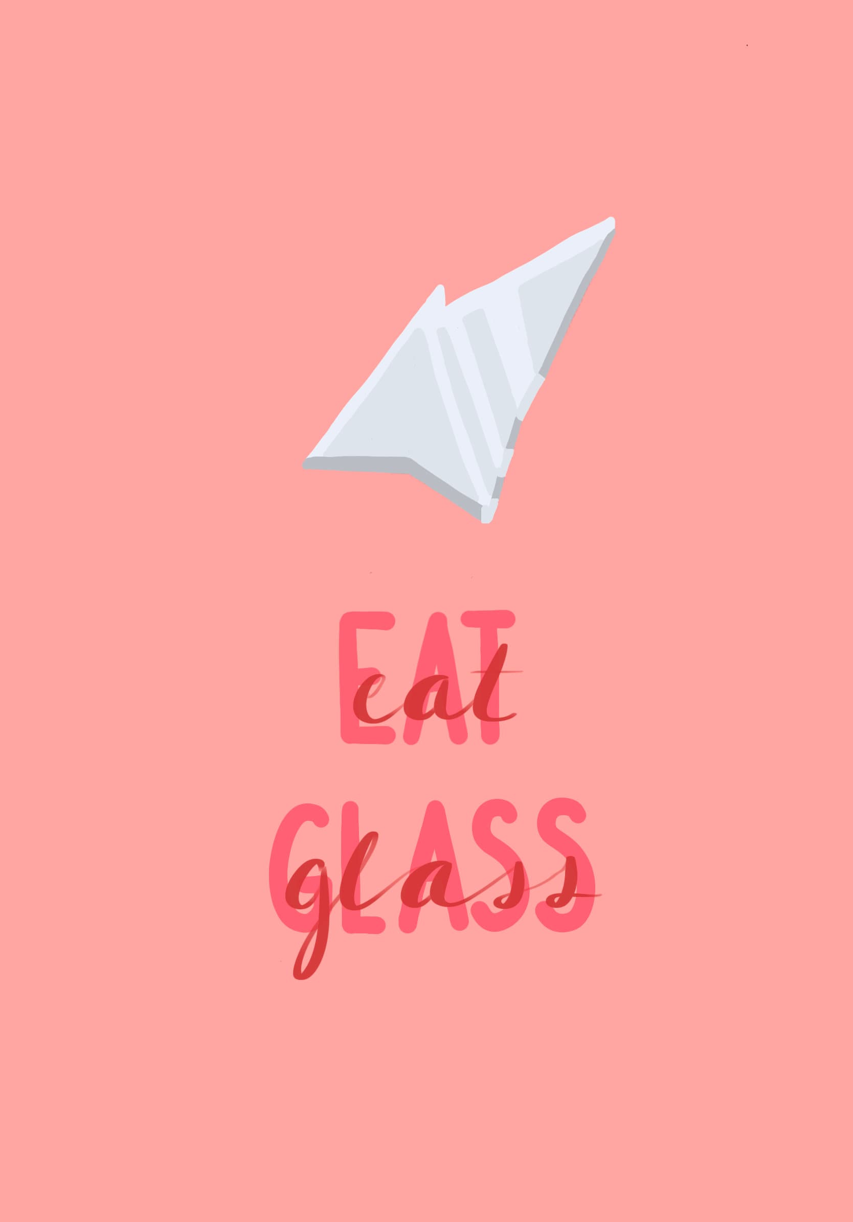Eat Glass Schitts Creek Print digital Download Etsy