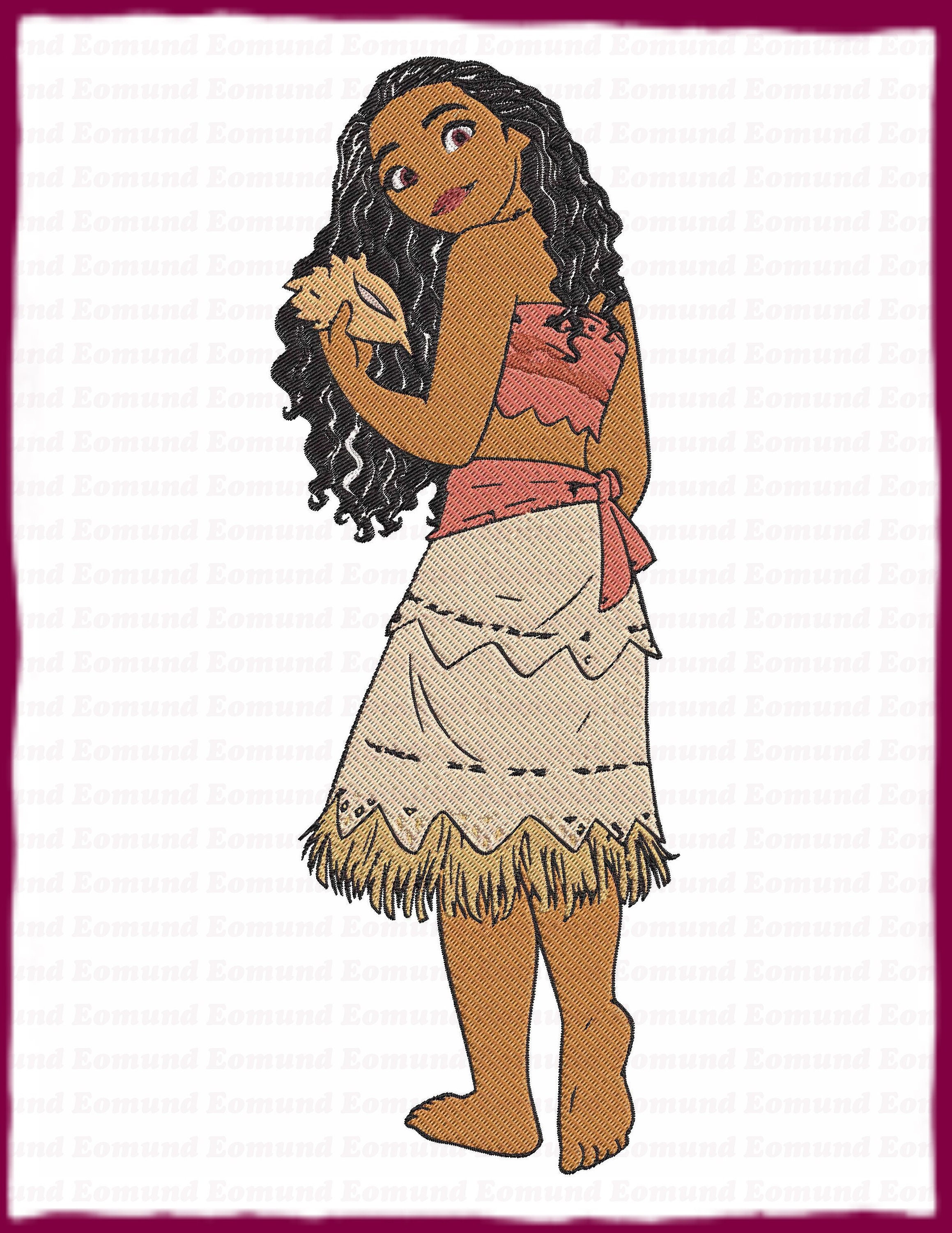 Moana Embroidery Designs Moana Embroidery Designs