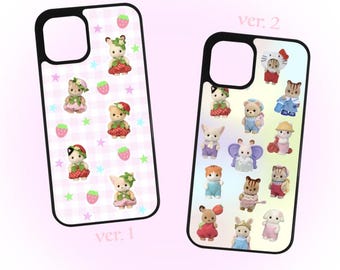 Calico critters iPhone Cases