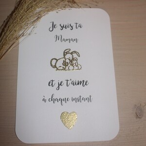 Amour carte enfants