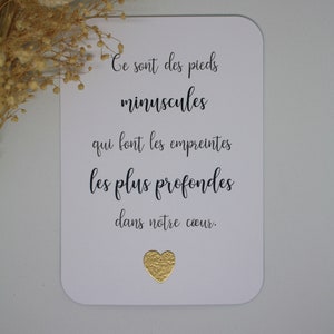 Cartão de Amor Incentivo, luto, luto perinatal. São os pezinhos que deixam as marcas mais profundas em nossos corações