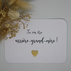 Annonce Cartes Grossesse Arrière-grand-mère