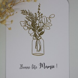 Cartes fêtes des grands-mères, bonne fête Mamie !