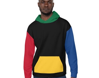 Vintage 90s Color Block Sweatshirt Etsy