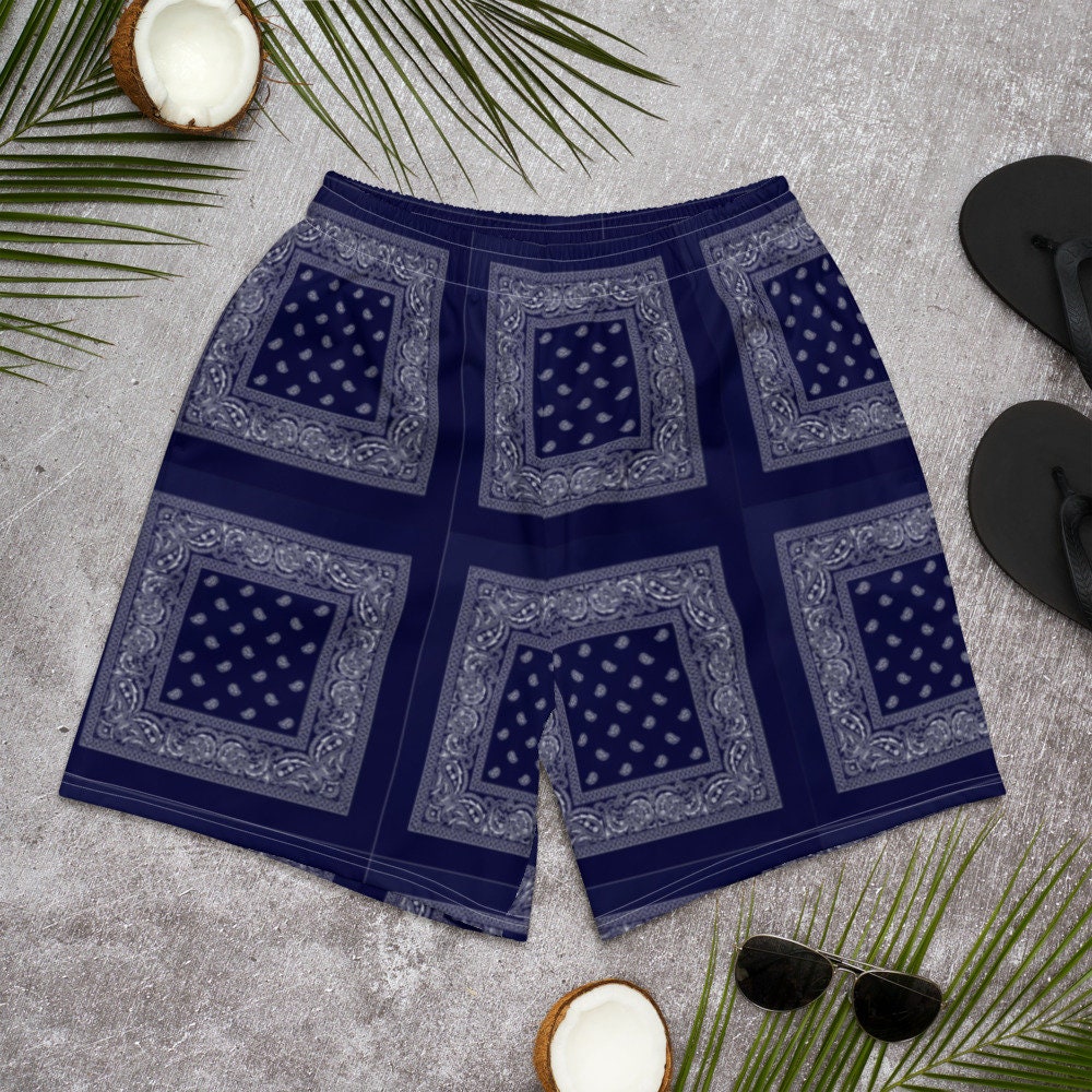 Blue Bandana Shorts 7 – Turtle Society