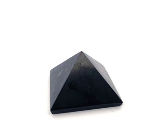 Small Shungite Pyramid - Shungite EMF Protection - Shungite Black Stone