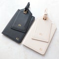 Personalized Leather Passport Holder and Luggage Tag Set, Mr and Mrs Passport Cover and Luggage Tag Honeymoon Gift, Wedding Gift for Couples product logo